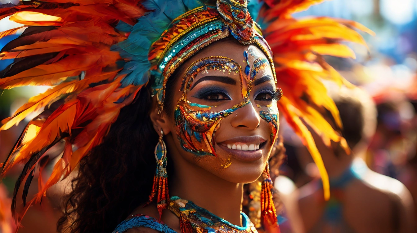 Brazilian carnival. Rain check